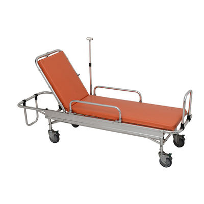 جودة  Orange Automatic Loading Stretcher Wheel Stretcher Hospital Safety Standard مصنع